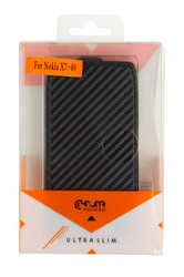 Фото кожаного чехла для Nokia X7 Clever Case UltraSlim Carbon