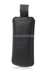 Фото кожаного чехла для Nokia 6700 Classic (черная кожа)