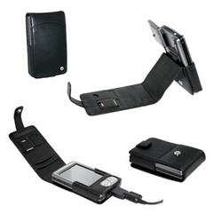 Фото кожаного чехла для Asus MyPal A639 Noreve Tradition 13101T1 (Black)