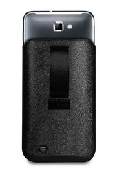 Фото чехла для Samsung N7000 Galaxy Note Puro Slim Essential Case экокожа