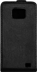 Фото кожаного чехла для Samsung i9100 Galaxy S 2 Clever Case UltraSlim Carbon