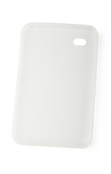 Фото чехла для планшета Samsung GALAXY Tab P1000 прозрачный силикон
