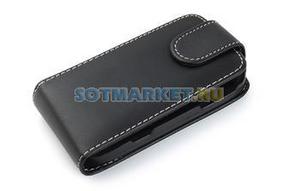 Фото кожаного чехла для Samsung S5560 Clever Case Premium