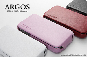 Фото кожаного чехла для iPhone 4 SGP Leather Case Argos Series