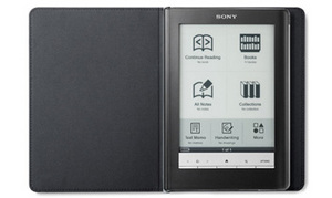 Фото чехла для Sony PRS-600 Reader Touch Edition PRSA-SC6 кожаный ORIGINAL