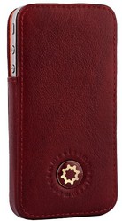 Фото кожаного чехла для iPhone 4 Teemmeet Dynamic Line Case