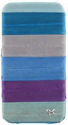 Фото кожаного чехла для iPhone 4 Zenus Prestige Ell Leather Folder Multi Blue