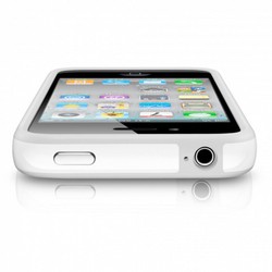 Фото пластикового чехла для iPhone 4 Bumper Case White MC668ZM/A