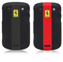 Фото пластикового чехла для BlackBerry Bold 9900 Ferrari Rubber Touch