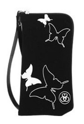 Фото кожаного чехла-сумки для Nokia 6233 InterStep Esse Delta Бабочки