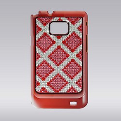 Фото пластикового чехла для Samsung i9100 Galaxy S 2 Luxury Swarovski Safiri