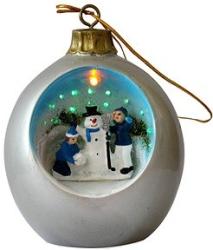 Фото ночника СТАРТ NL LED Шар снеговик для детей