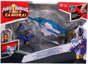 Фото могучие рейнджеры Bandai Zord Espadon и Ranger Bleu 31767