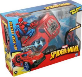 Фото боевой джип с паутиной Spider man Hasbro 26831