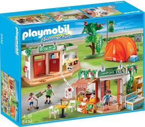 Фото большой кемпинг Playmobil 5432