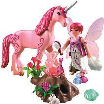 Фото цветочная фея с Единорогом Playmobil 5443