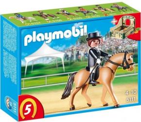 Фото Playmobil Объездная лошадь со стойлом 5111