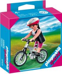 Фото девочка на горном велосипеде Playmobil 4743