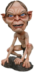 Фото фигурка Lord Of The Rings Gollum Head Knocker NECA 30485