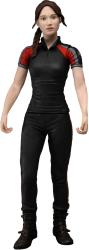 Фото фигурка The Hunger Games Katniss In Training Outfit NECA 26439/26437