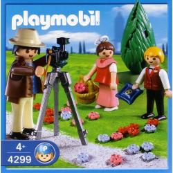Фото фотограф и дети с цветами Playmobil 4299