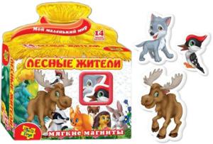 Фото игра магнитная Vladi Toys Лесные жители 29888