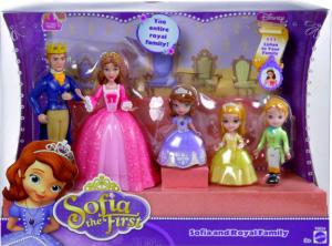 Фото игровой набор Mattel София и Королевская семья Y6654