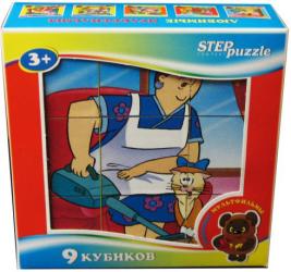 Фото кубики Любимые мультфильмы Step Puzzle 27702