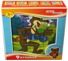 Фото кубики Любимые мультфильмы Step Puzzle 27704
