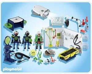 Фото лаборатория роботов-бандитов Playmobil 4880