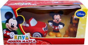 Фото микки Маус и Плуто с машиной Клуб Микки Мауса 1 TOY Т55647