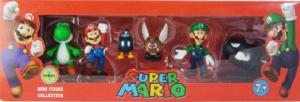 Фото набор фигурок Mario Series 1 Nintendo NIF601