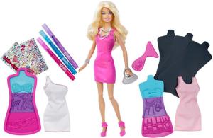 Фото набор Mattel Барби Модная дизайн-студия Создай свое платье 7892X