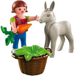 Фото Playmobil Девочка с осликом 4740