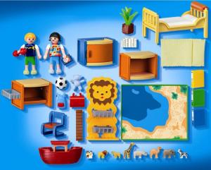Фото Playmobil Игровая комната с детскими кроватками 4287