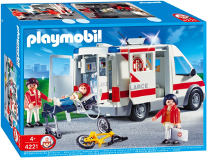 Фото Playmobil Карета скорой помощи с мигалкой 4221