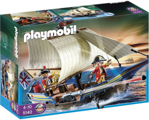 Фото Playmobil Корабль англичан 5140