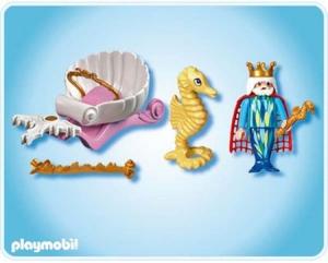 Фото король морей с повозкой Playmobil 4815