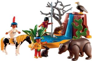 Фото Playmobil Маленький индеец с орлом 5252