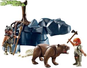 Фото Playmobil Медведь и пещерный человек 5103