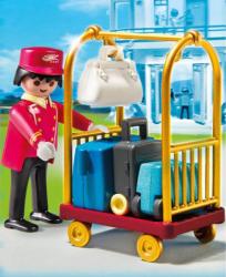 Фото носильщик с чемоданами Playmobil 5270