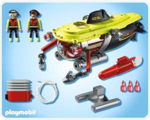 Фото подводная лодка c мотором Playmobil 4909