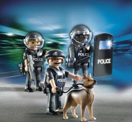 Фото полицейский спецназ с собакой Playmobil 5186