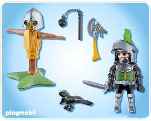 Фото Playmobil Рыцарь с тренировочным инвентарем 4768