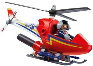 Фото Playmobil Вертолет пожарной службы 4824