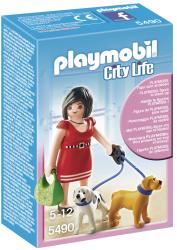 Фото покупательница с щенками Playmobil 5490