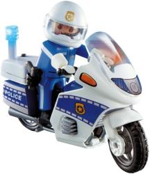 Фото полицейский на мотоцикле Playmobil 4262