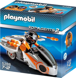 Фото секретный агент: Космический мотоцикл Playmobil 5288