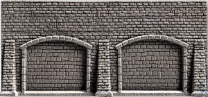 Фото стена с закрытыми арками и опорами NOCH 58120