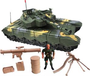 Фото танк с солдатом Крутые игрушки S+S Toys 669710